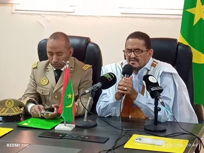 أشغال الدورة العادية الثالثة للمجلس الجهوي لجهة لبراكنه بقاعة الاجتماعات بمقر الجهة
